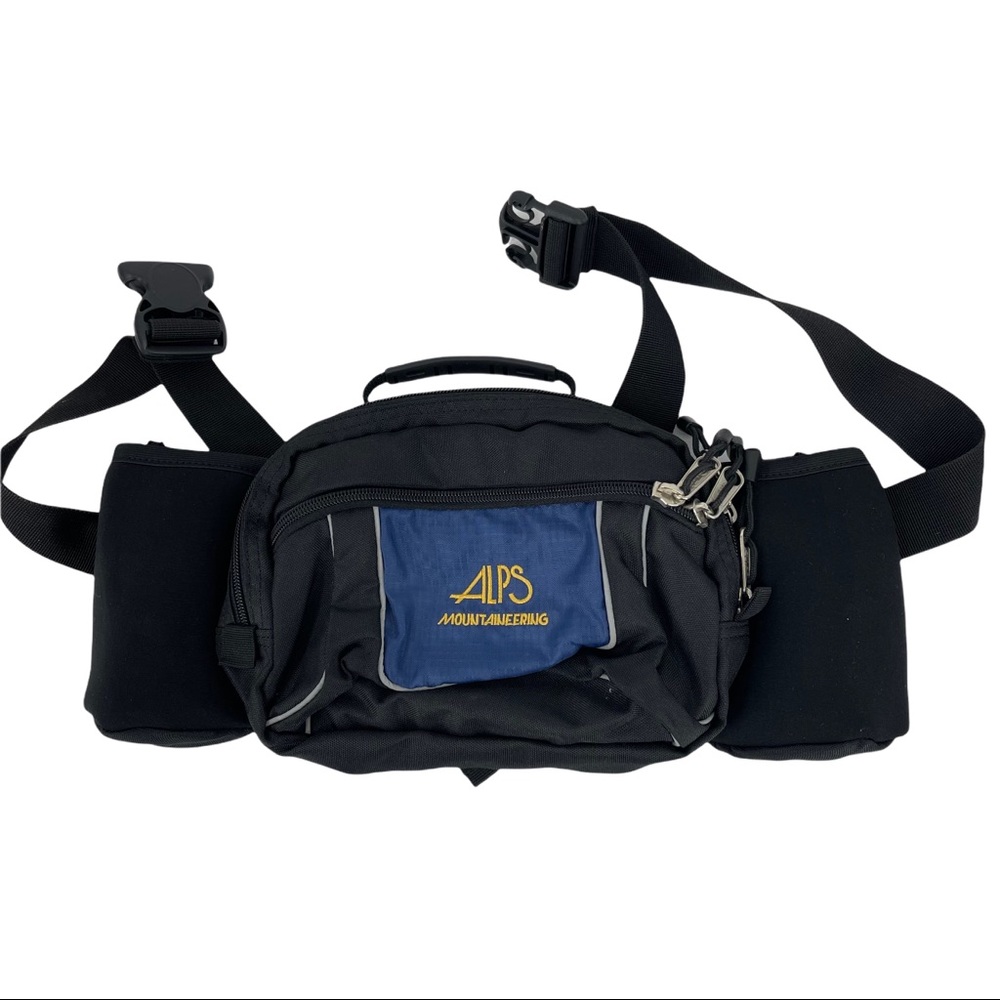 Alps Mountaineering Black Padded Fanny Pack 10x7